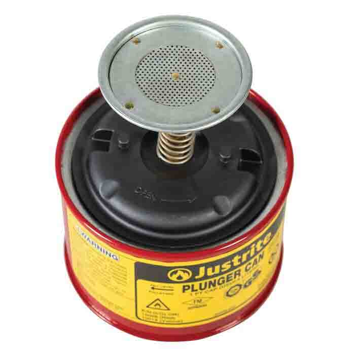 Justrite 0.5 Litre Plunger Dispensing Can
