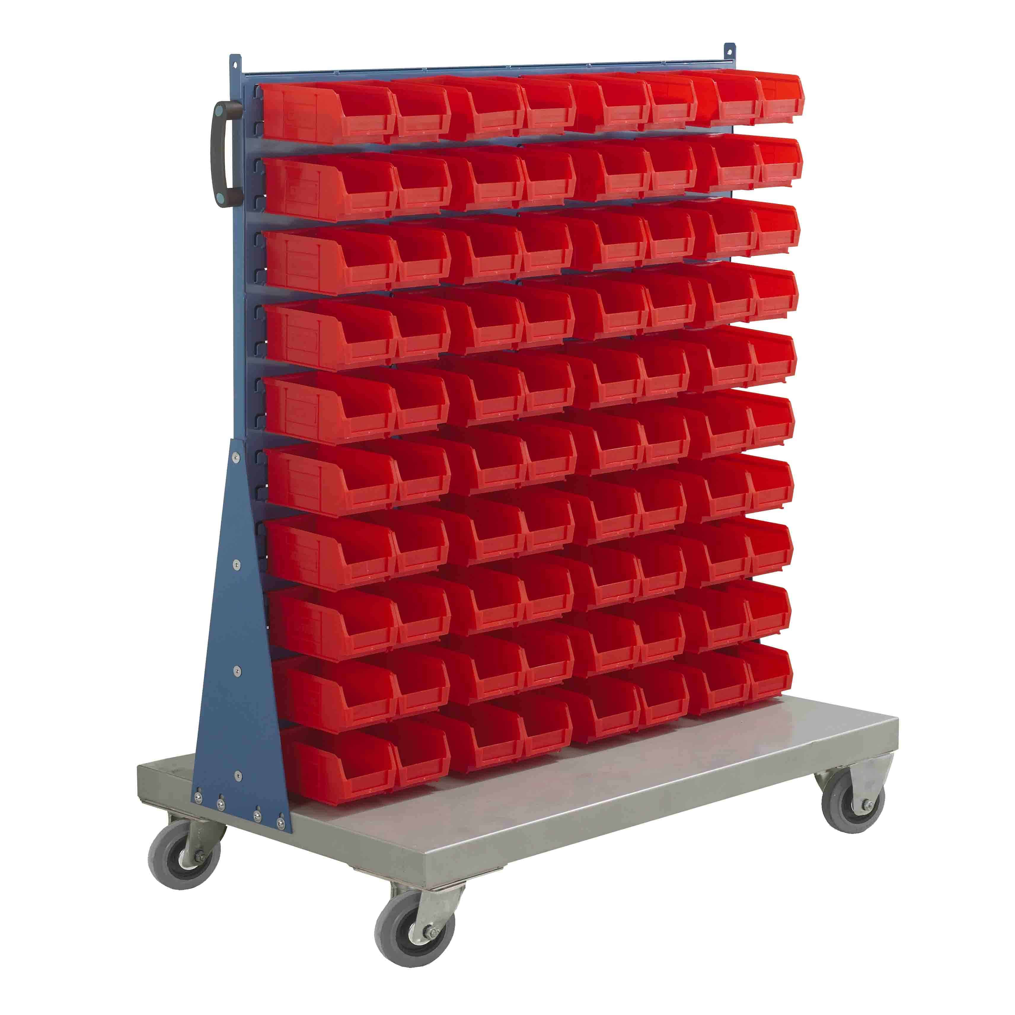 Single Sided Trolley With 80 TC2 Bins