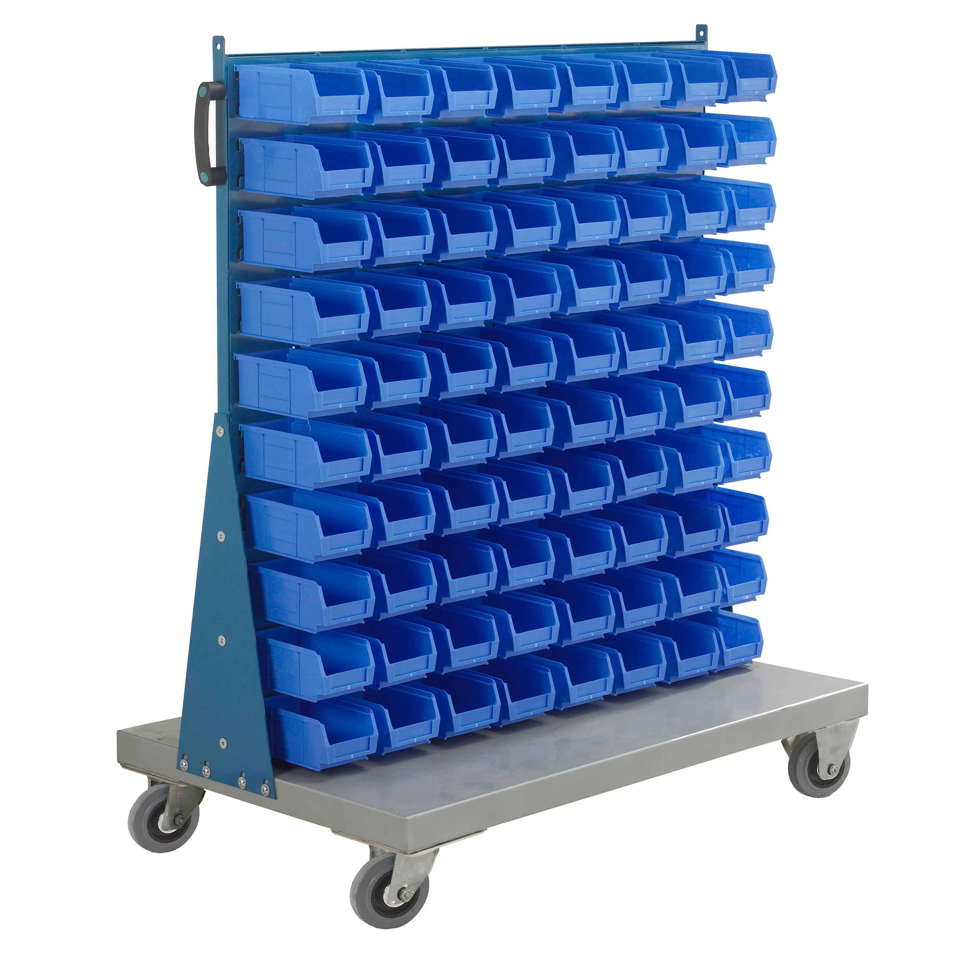 Single Sided Trolley With 80 TC2 Bins