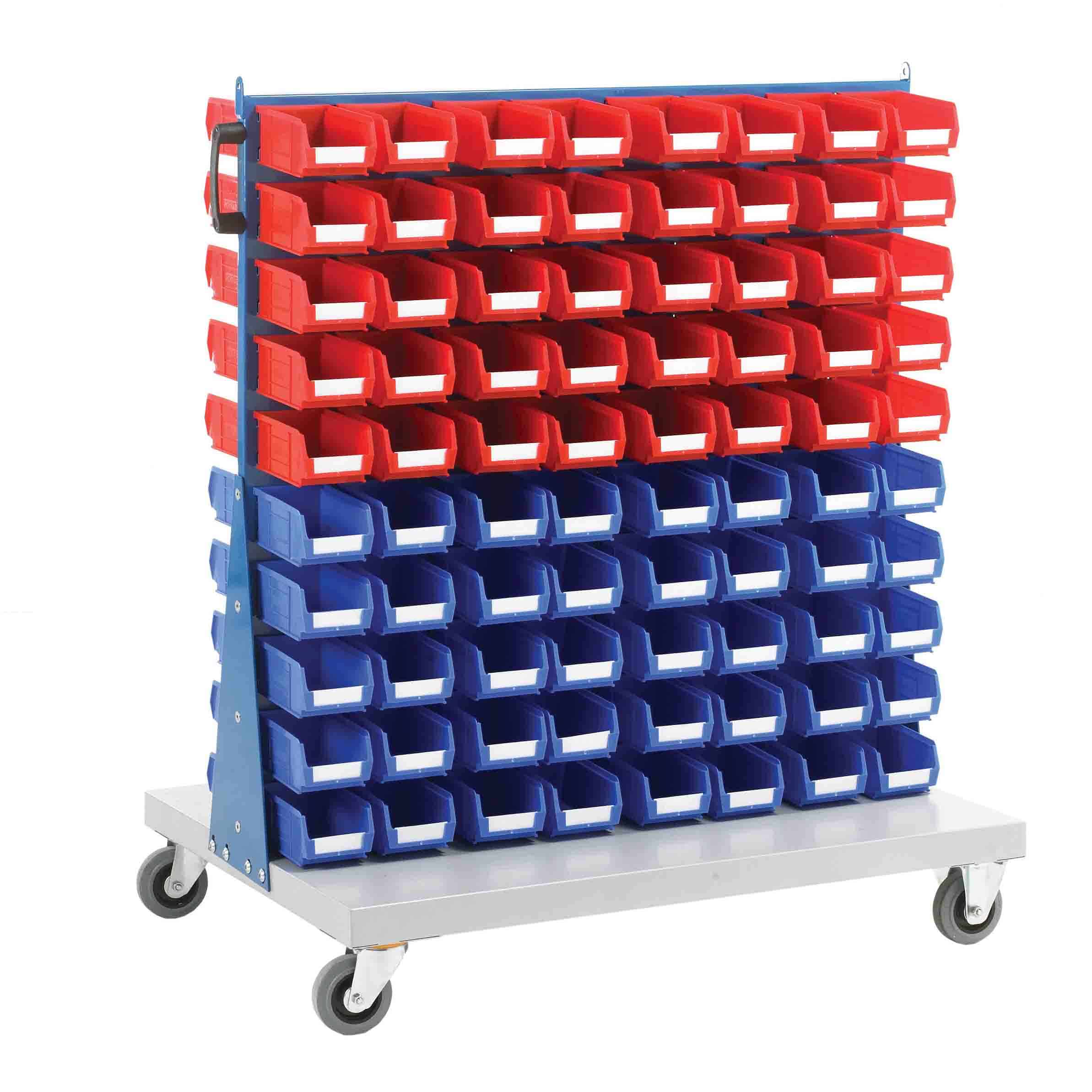 Double Sided Trolley With 160 TC2 Bins