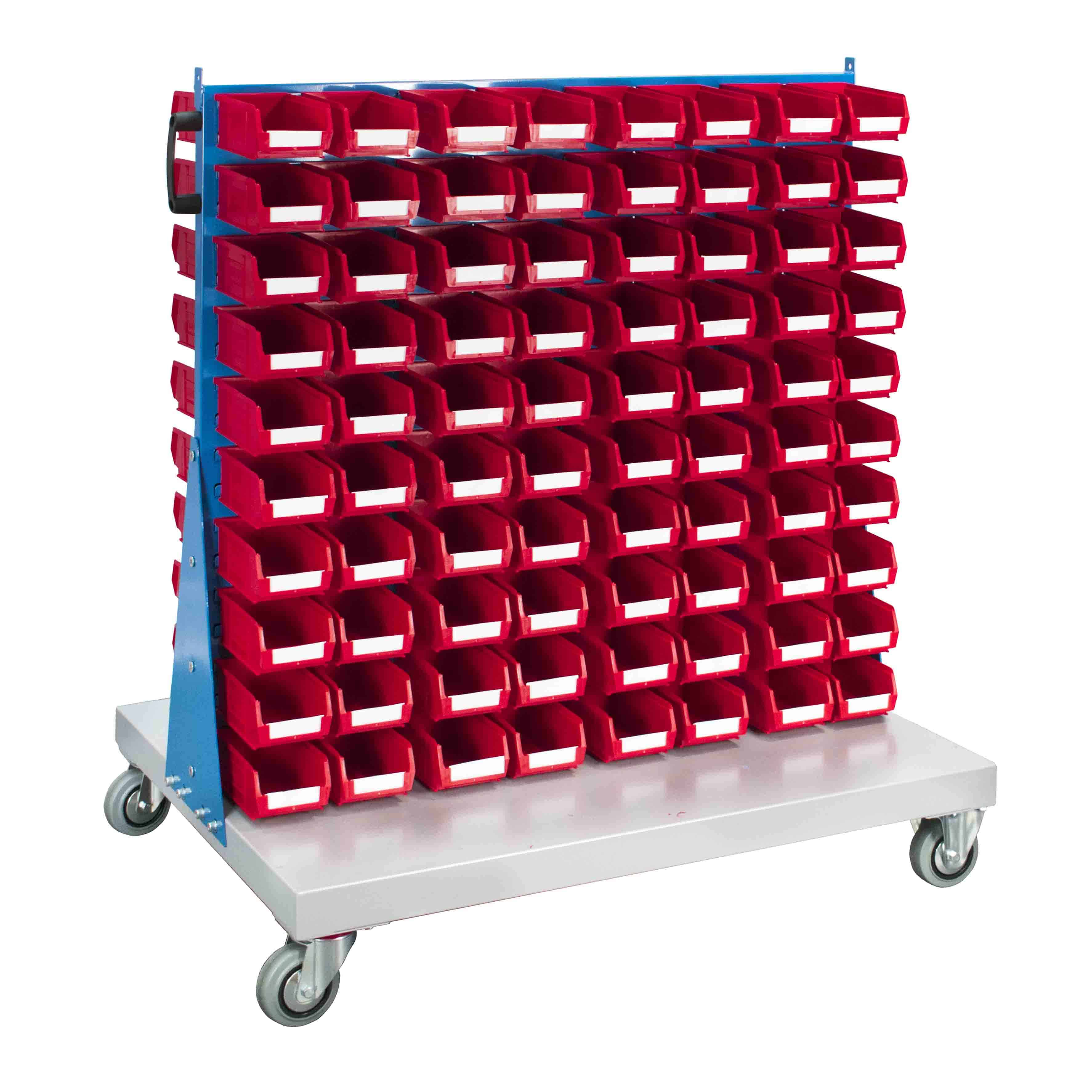 Double Sided Trolley With 160 TC2 Bins