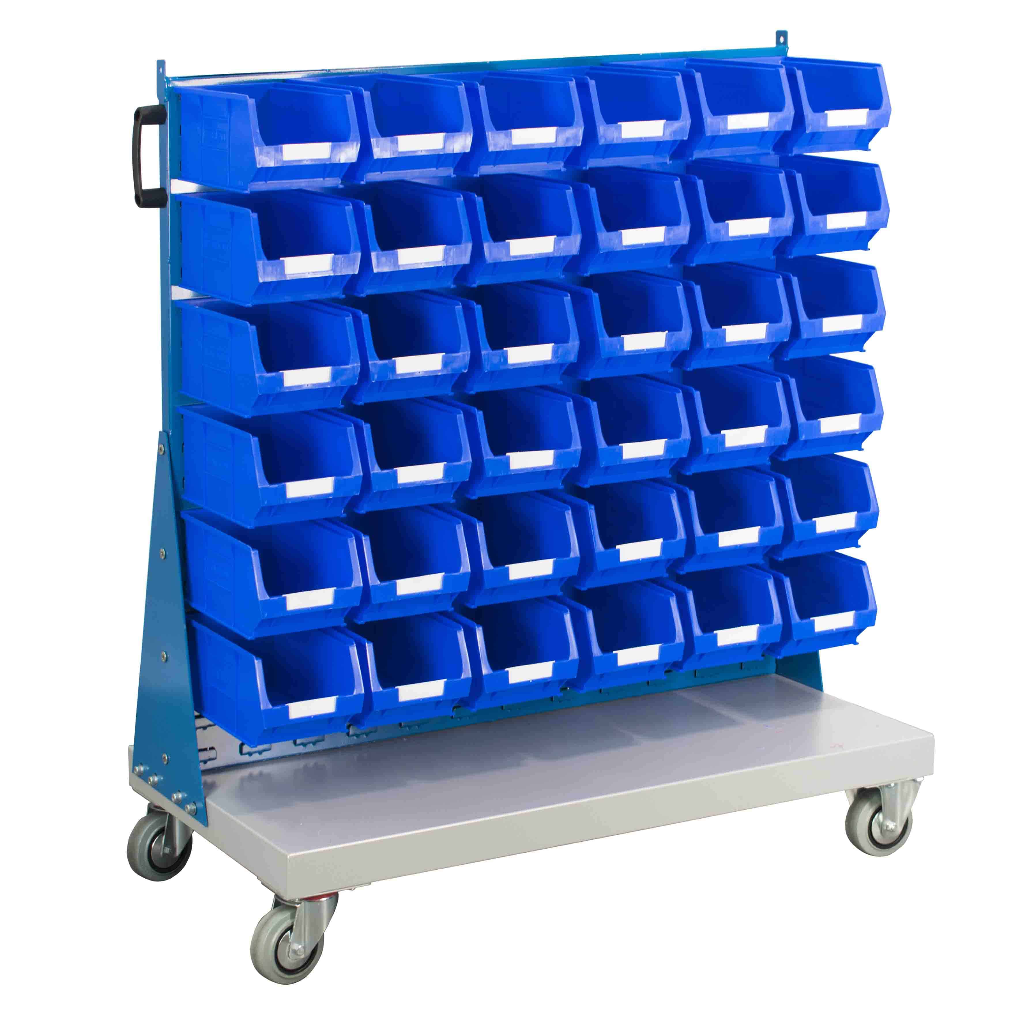 Single Sided Trolley With 36 TC3 Bins