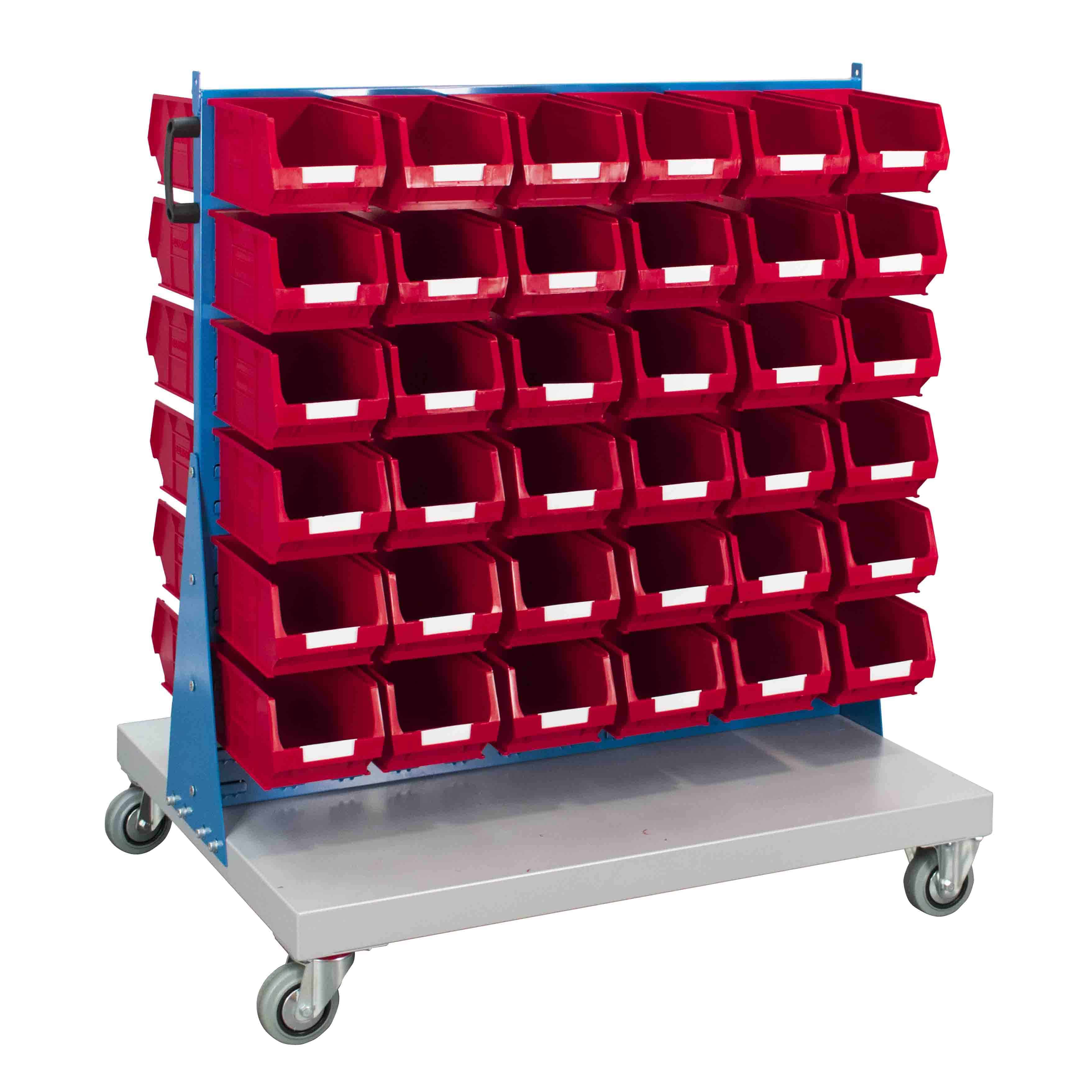 Double Sided Trolley With 72 TC3 Bins
