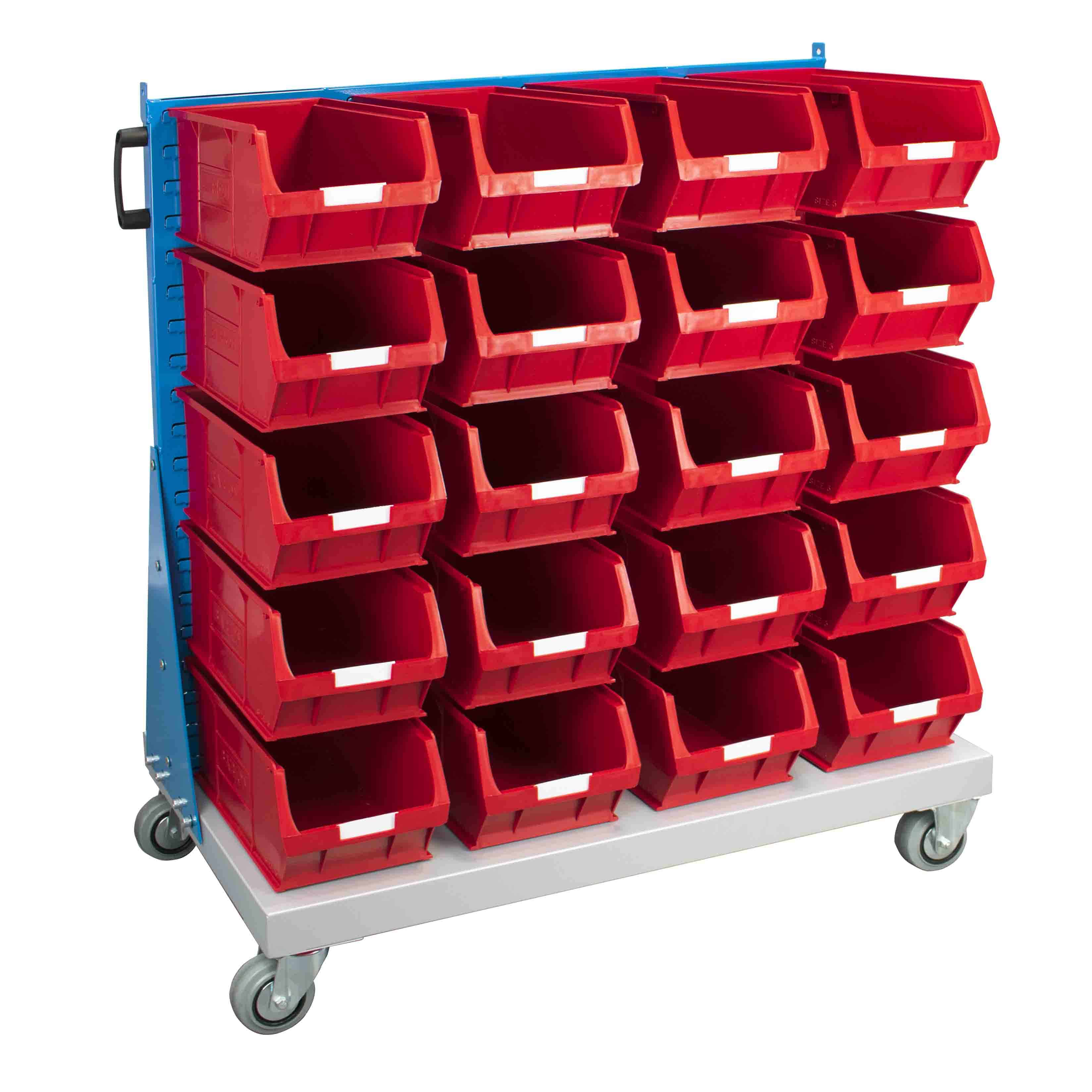 Single Sided Trolley With 20 TC5 Bins