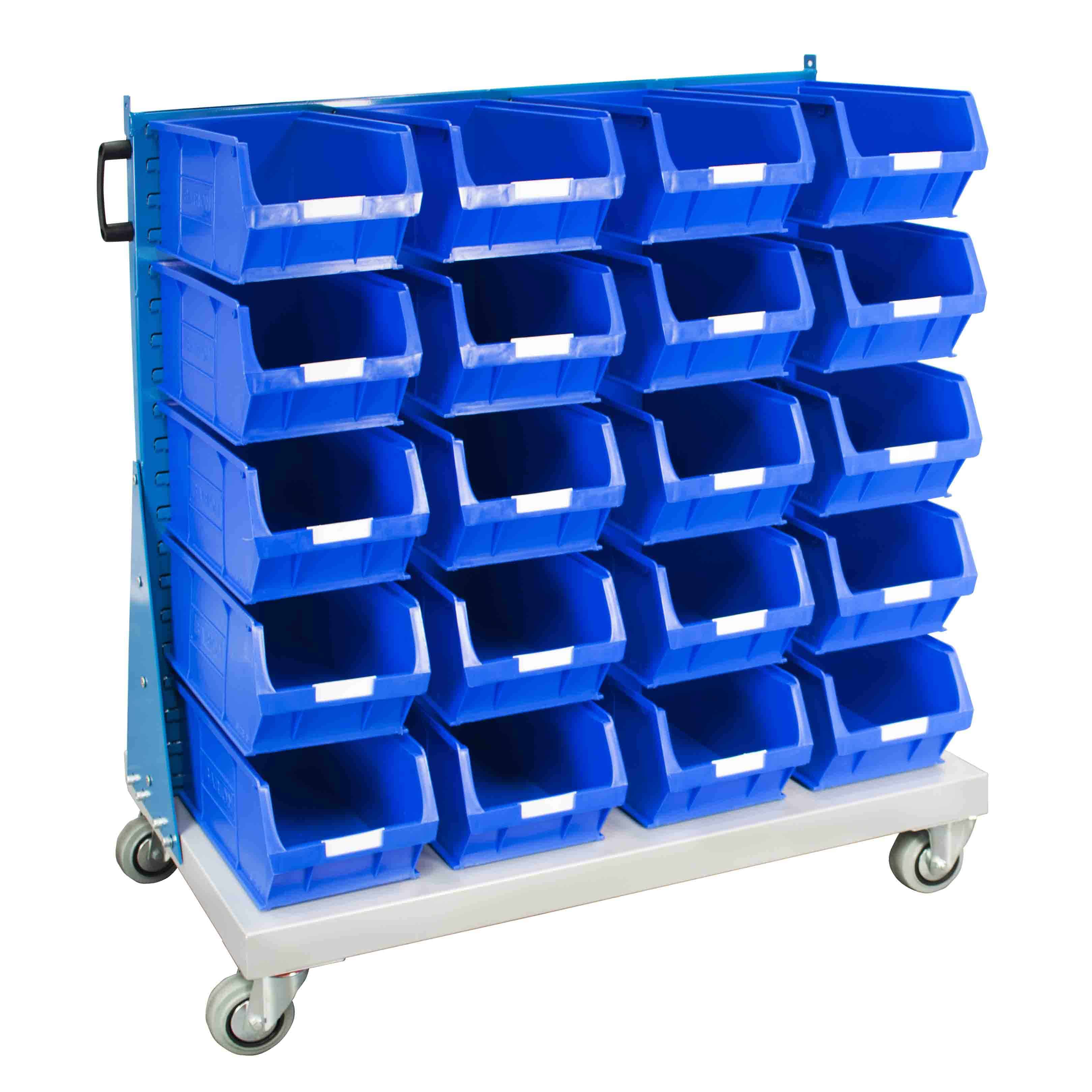 Single Sided Trolley With 20 TC5 Bins