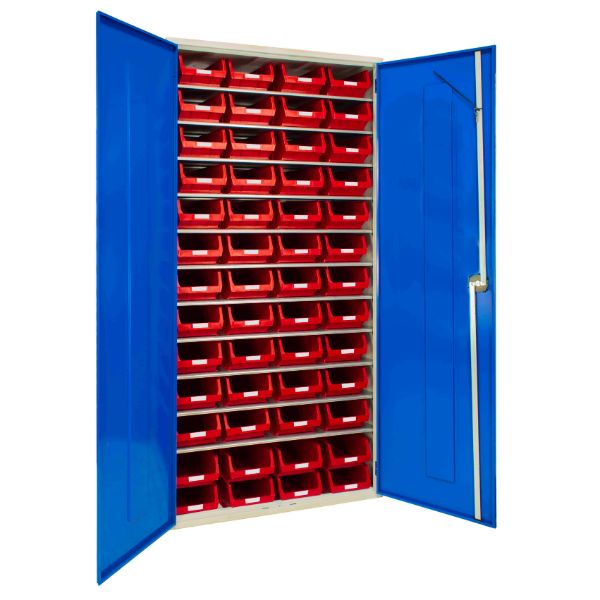 Container Cabinet With 52 TC4 Bins