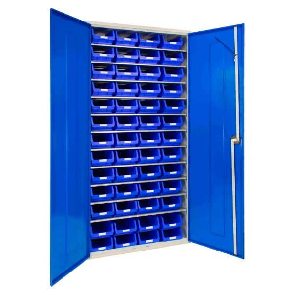 Container Cabinet With 52 TC4 Bins