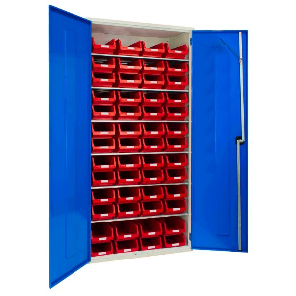 Container Cabinet With 52 TC4 Bins