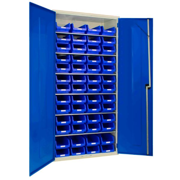 Container Cabinet With 52 TC4 Bins