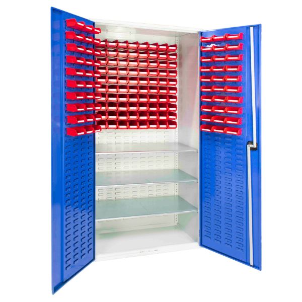 Louvred Panel Cabinet 60 TC1 And 80 TC2 Bins