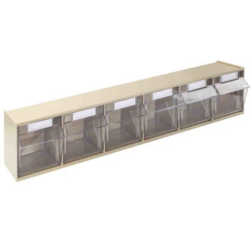 Topstore Clearbox with 6 Compartments