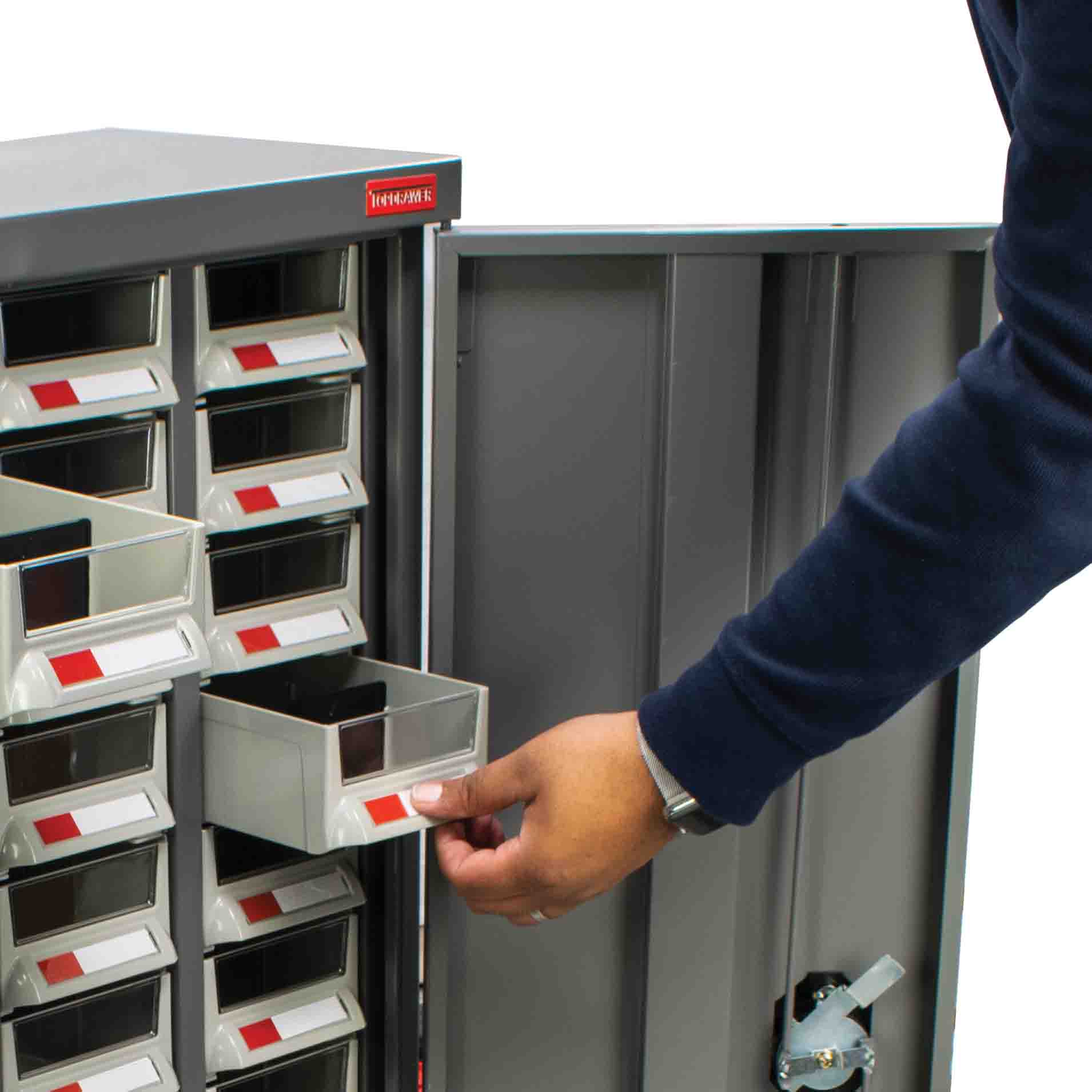 Topdrawer Door Cabinet with 48 Drawers