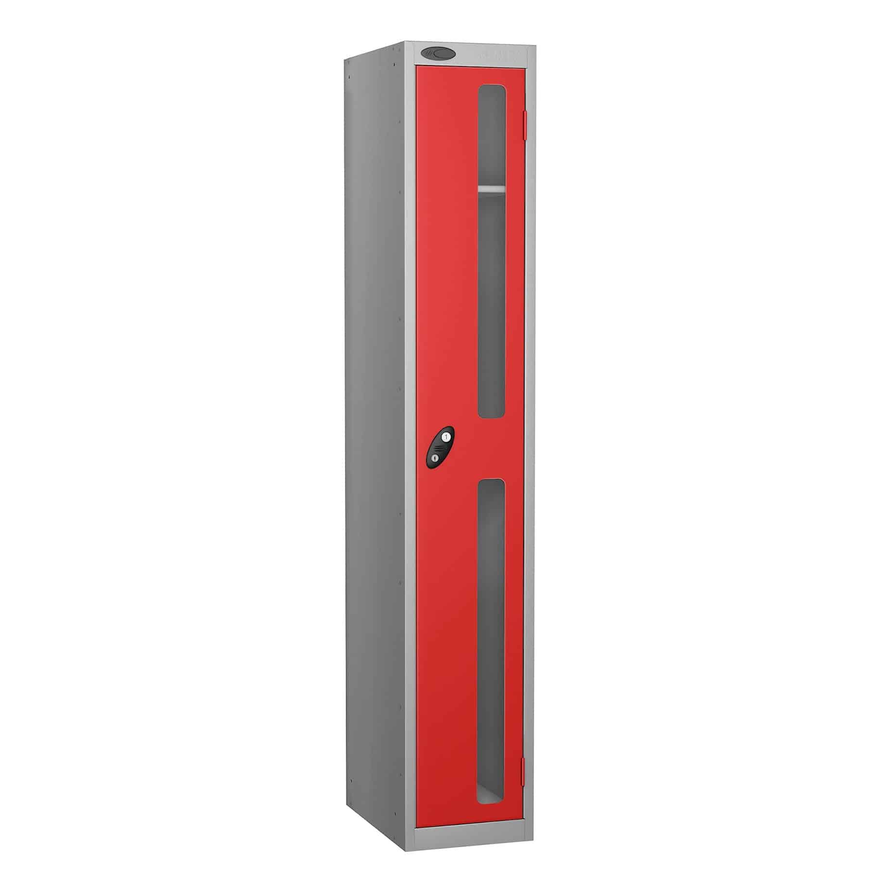 1 Door Vision Panel Lockers | Slim Storage Solutions | Storage N Stuff ...