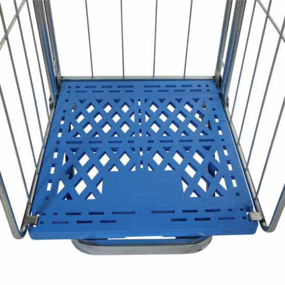 Four Sided Plastic Base Roll Pallet