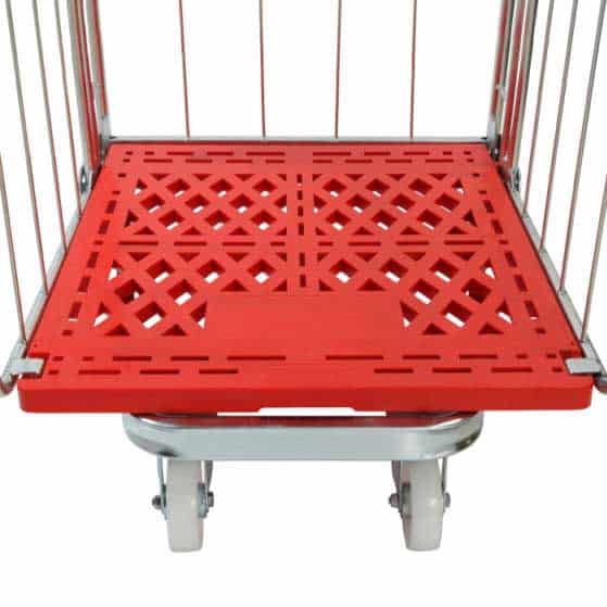 Three Sided Plastic Base Roll Pallet