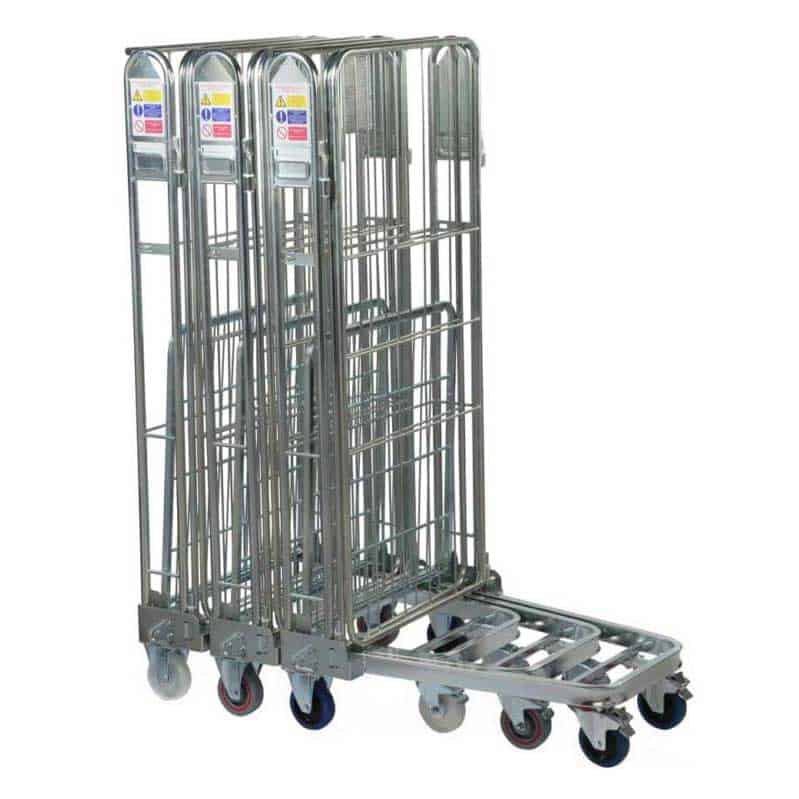 Three Sided Rod Infill Roll Pallet