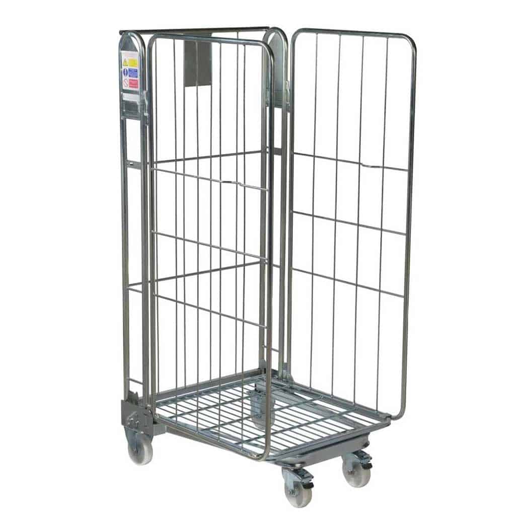 Three Sided Rod Infill Roll Pallet