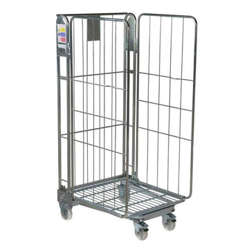 Three Sided Rod Infill Roll Pallet