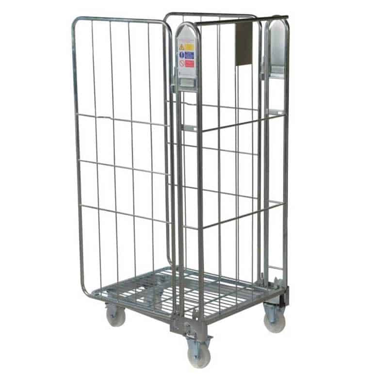 Three Sided Rod Infill Roll Pallet