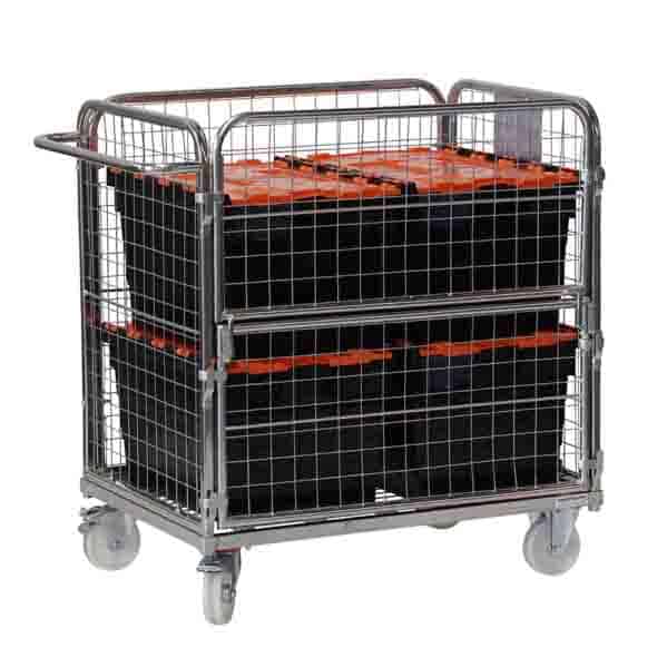 Four Sided Compact Picking Trolley