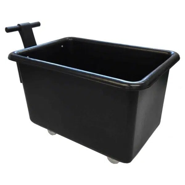 200 Litre Black Recycled Plastic Truck with Handle