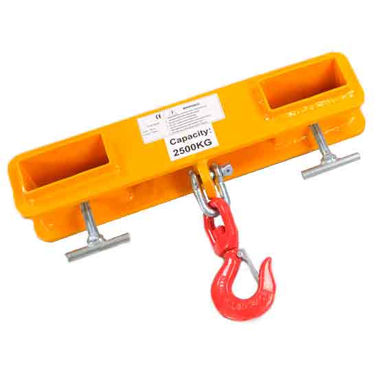 DLHSX_1000kg_Double_Forklift_Sleeve_Attachment for drum lifting