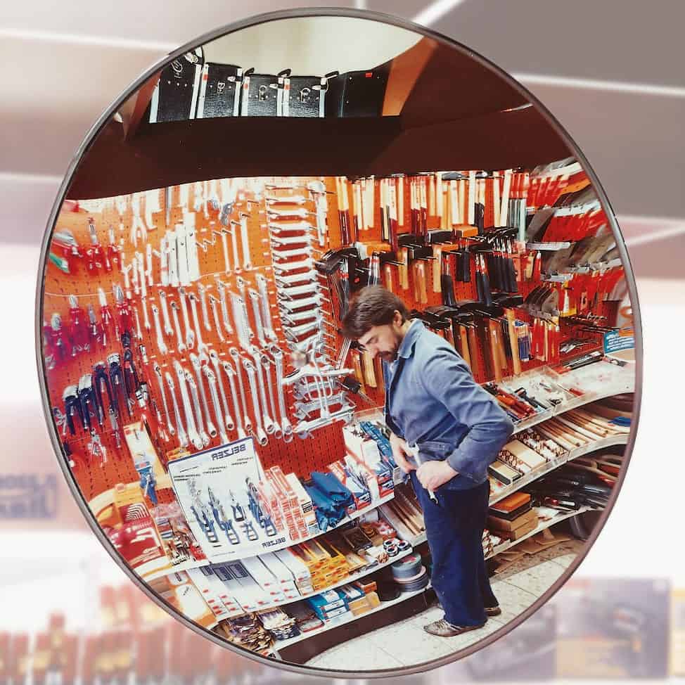 Detective X Convex Observation Mirror