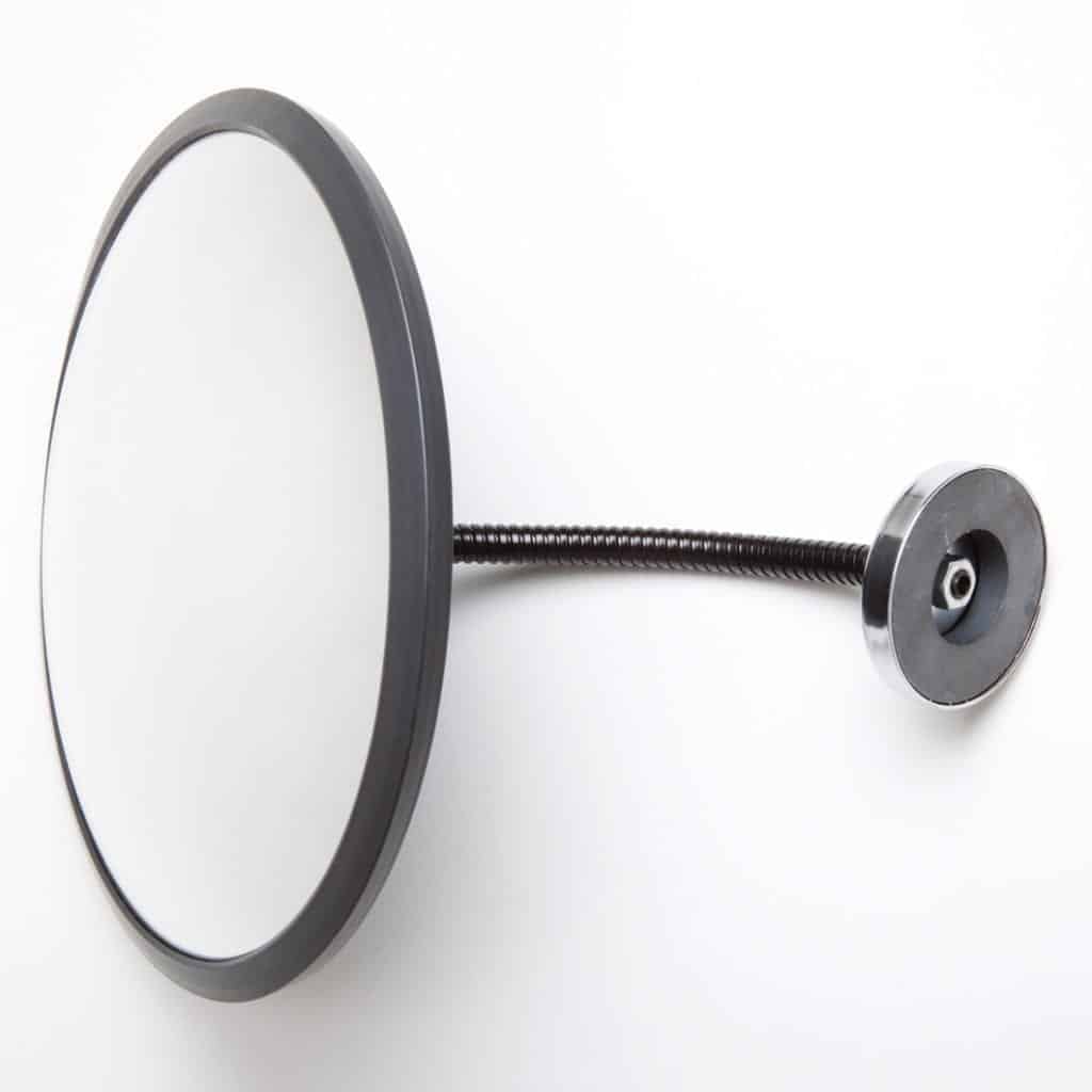 Detective Magnetic Convex Observation Mirror