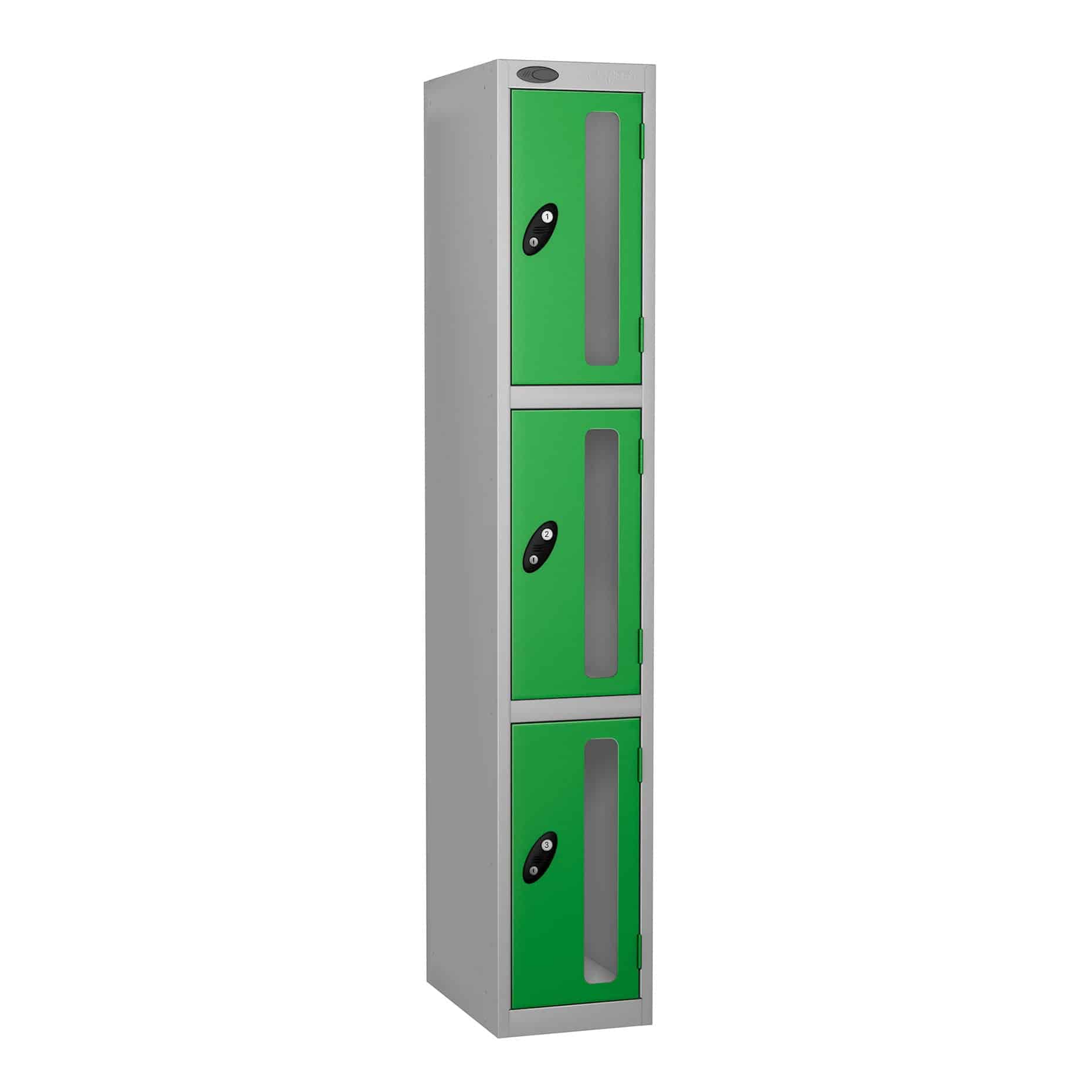 3 Door Vision Panel Lockers