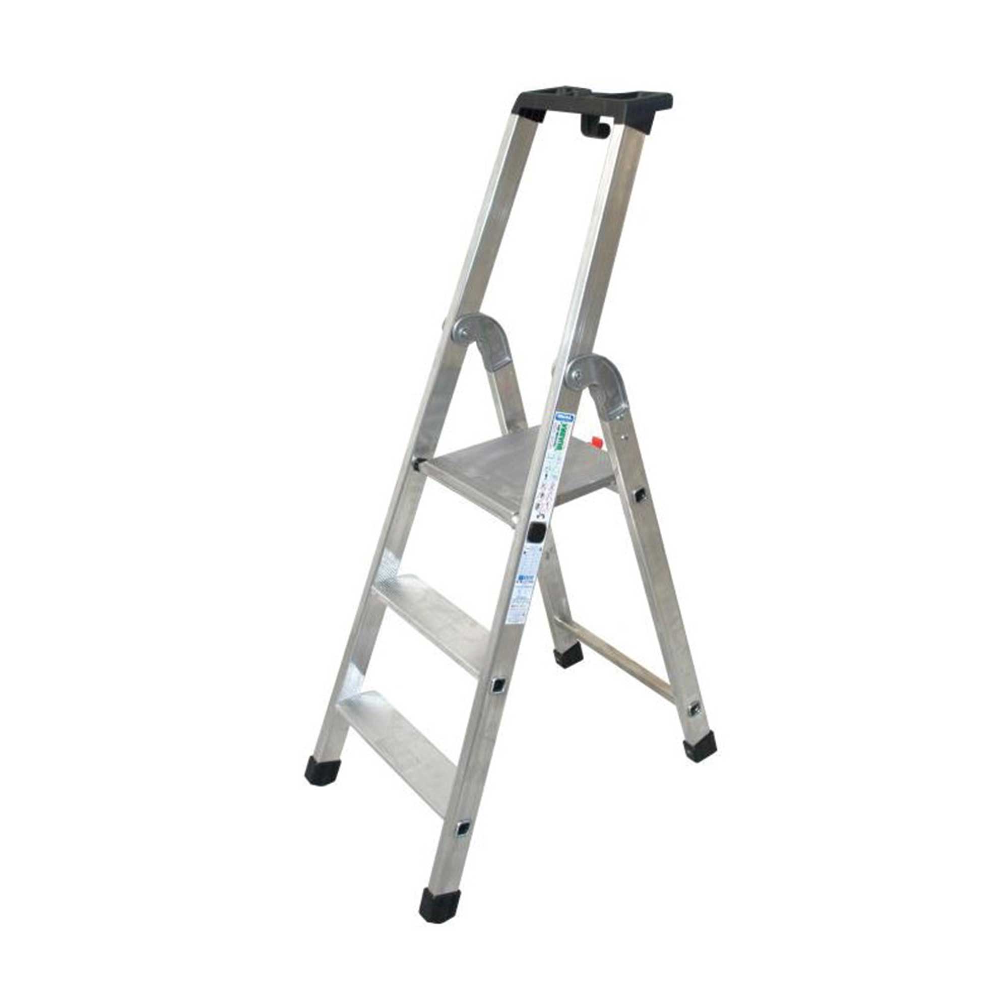 Aluminium Platform Step Ladder 3 Tread