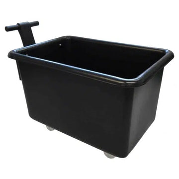 200 Litre Black Mobile Handle Truck