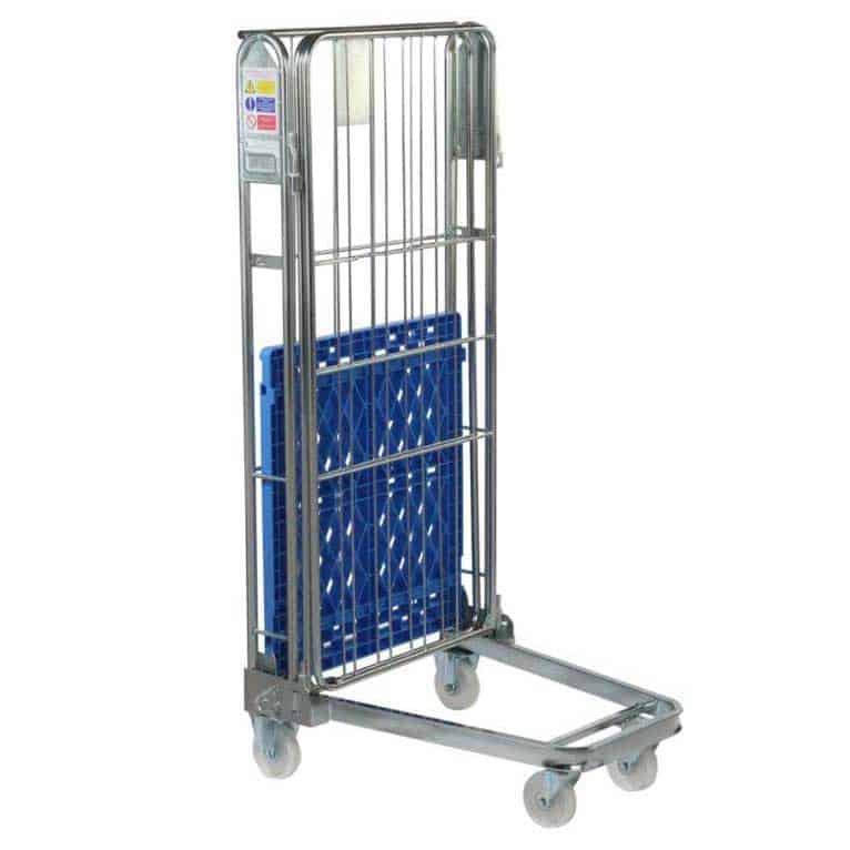 Three Sided Plastic Base Roll Pallet