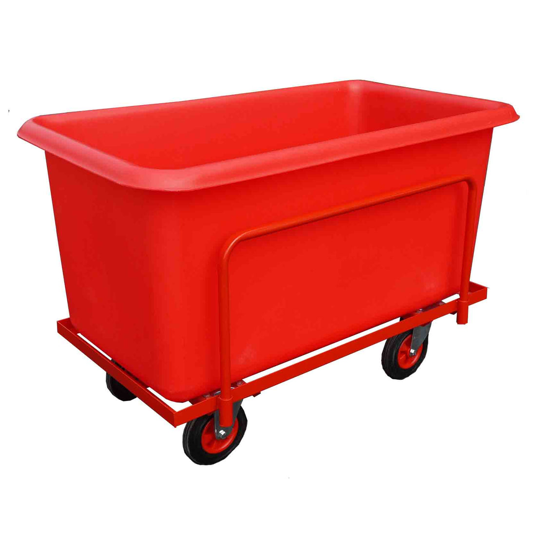 455 Litre Plastic Container Truck with Steel Frame