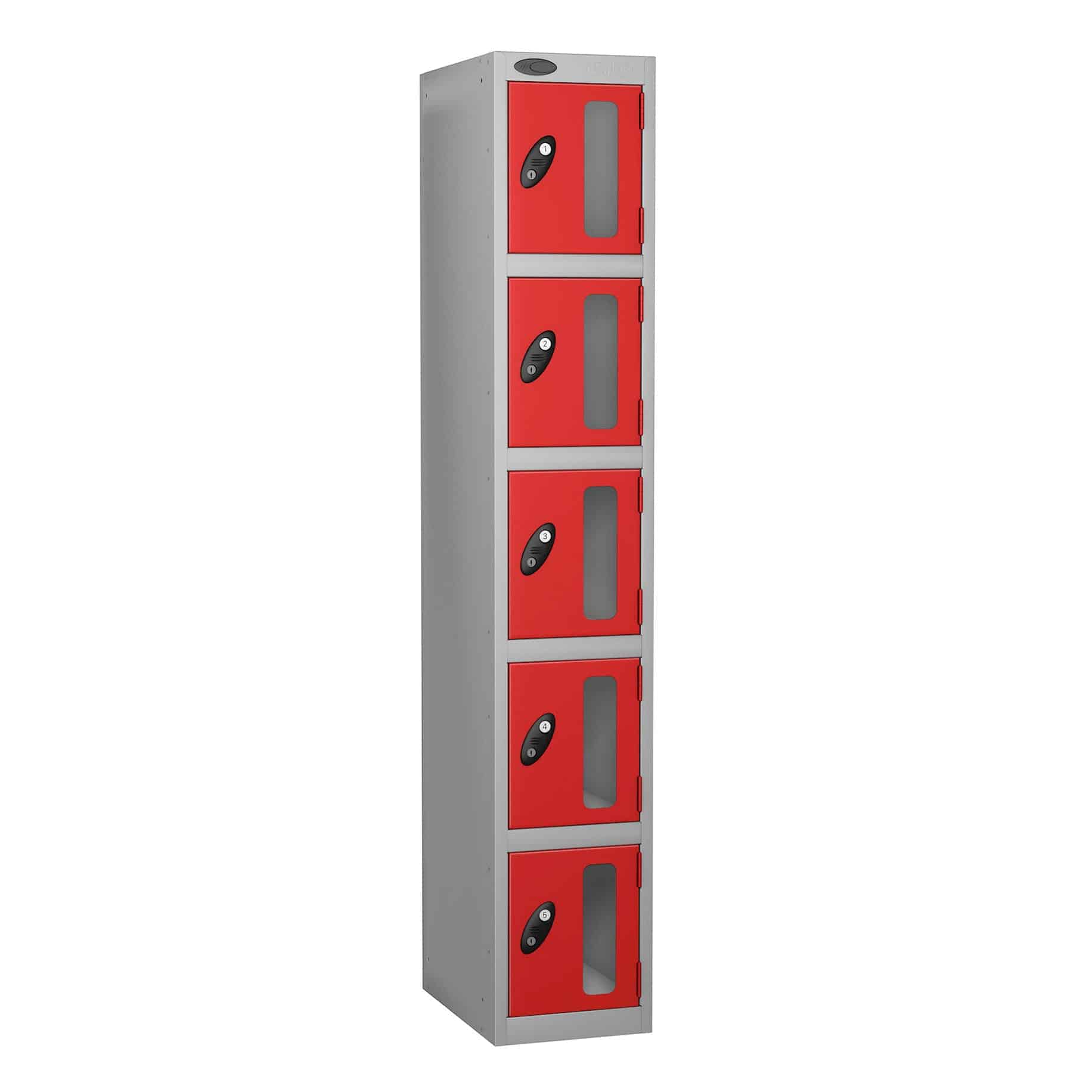 5 Door Vision Panel Lockers