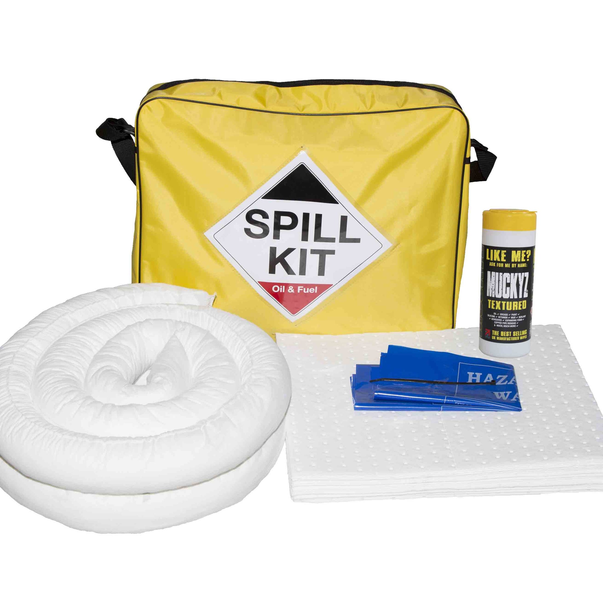 50 Litre Oil and Fuel Shoulder Bag Spill Kit
