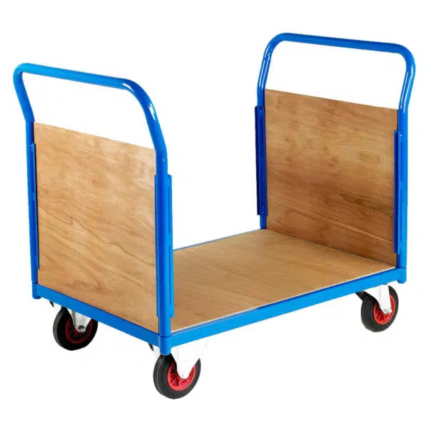500 Double End Timber Platform Trolleys