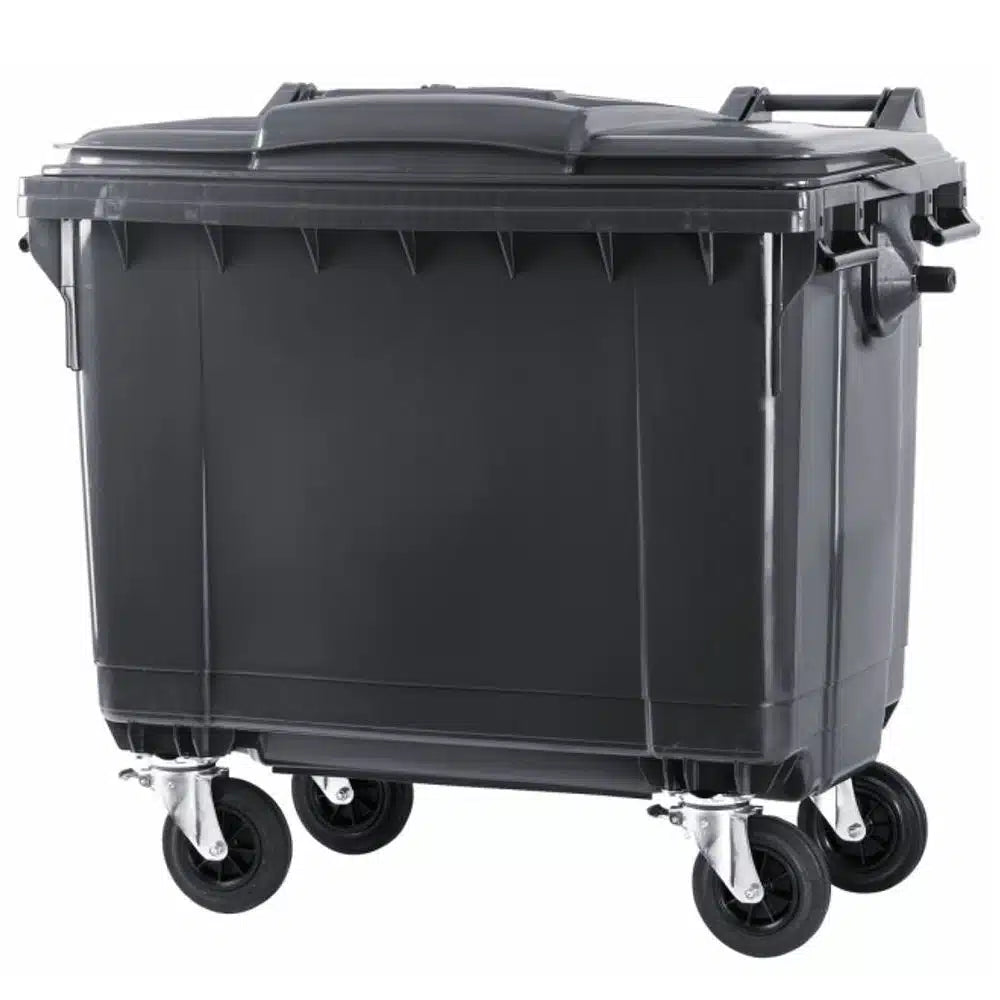 660 Litre Plastic Wheelie Bin