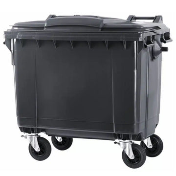 660 Litre Plastic Wheelie Bin