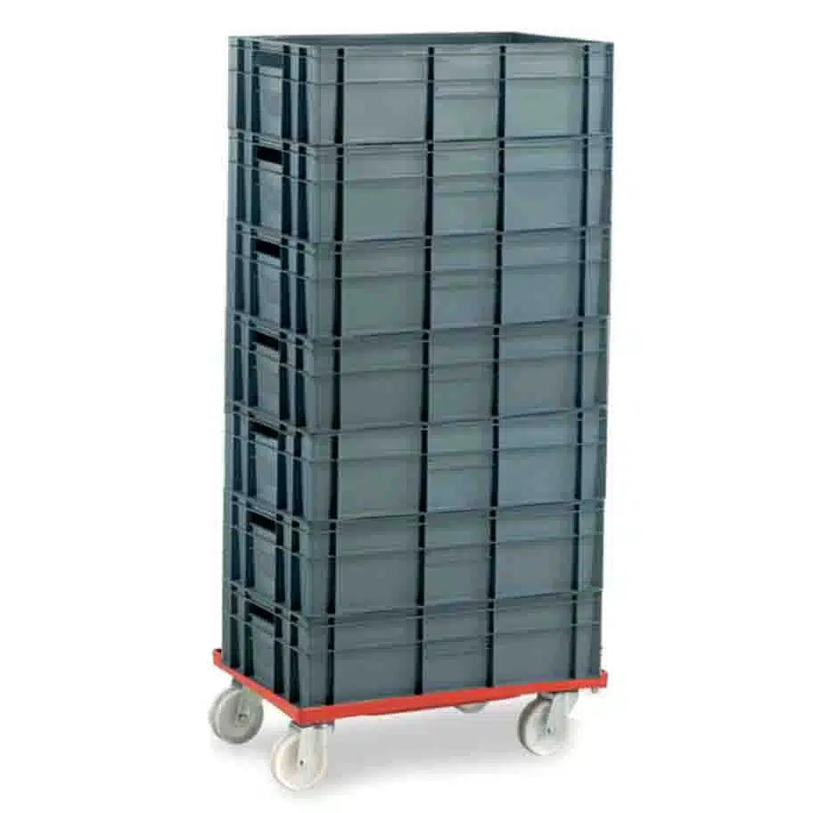 30 Litre Euro Containers with Dolly