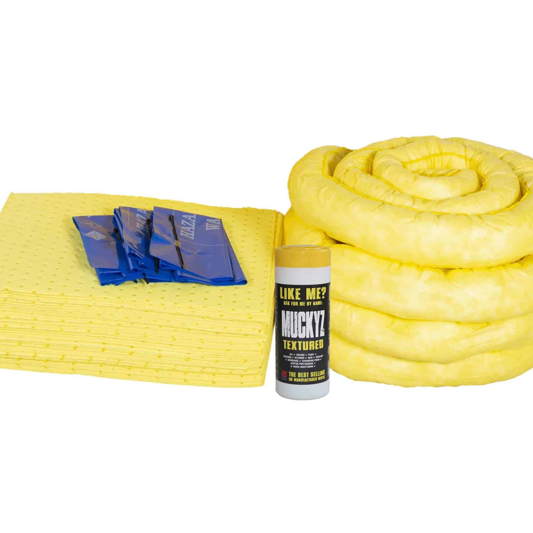 90 Litre Chemical Yellow Drum Spill Kit