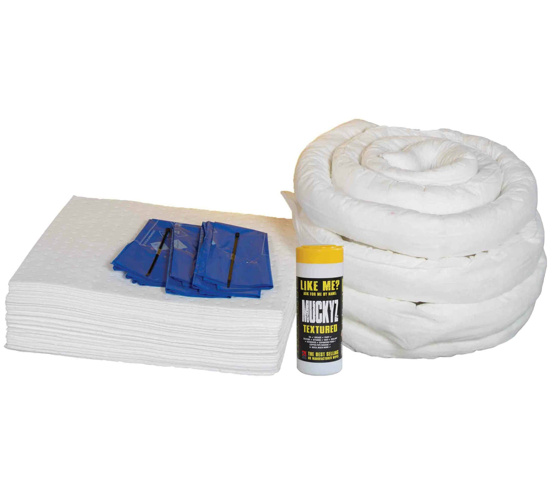 90 Litre Oil and Fuel Yellow Drum Spill Kit