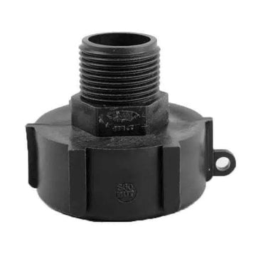Black Barrel Adaptor IBC DIN61