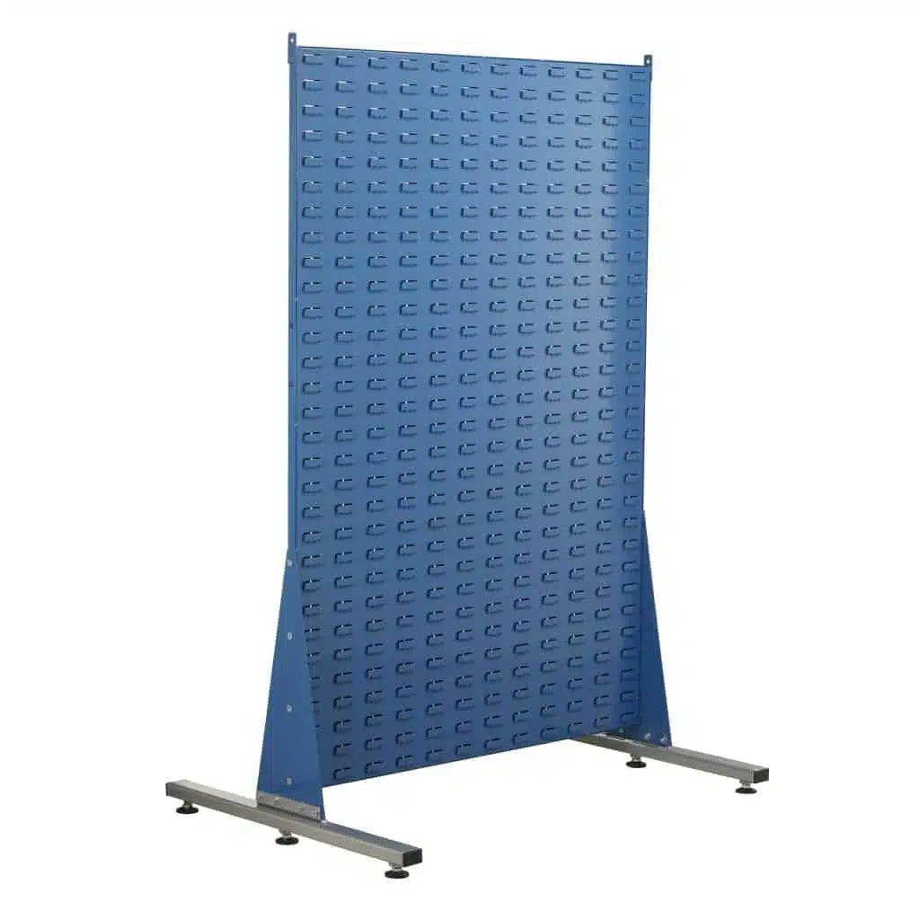 Double Sided 1600mm High Louvred Panel Starter Rack