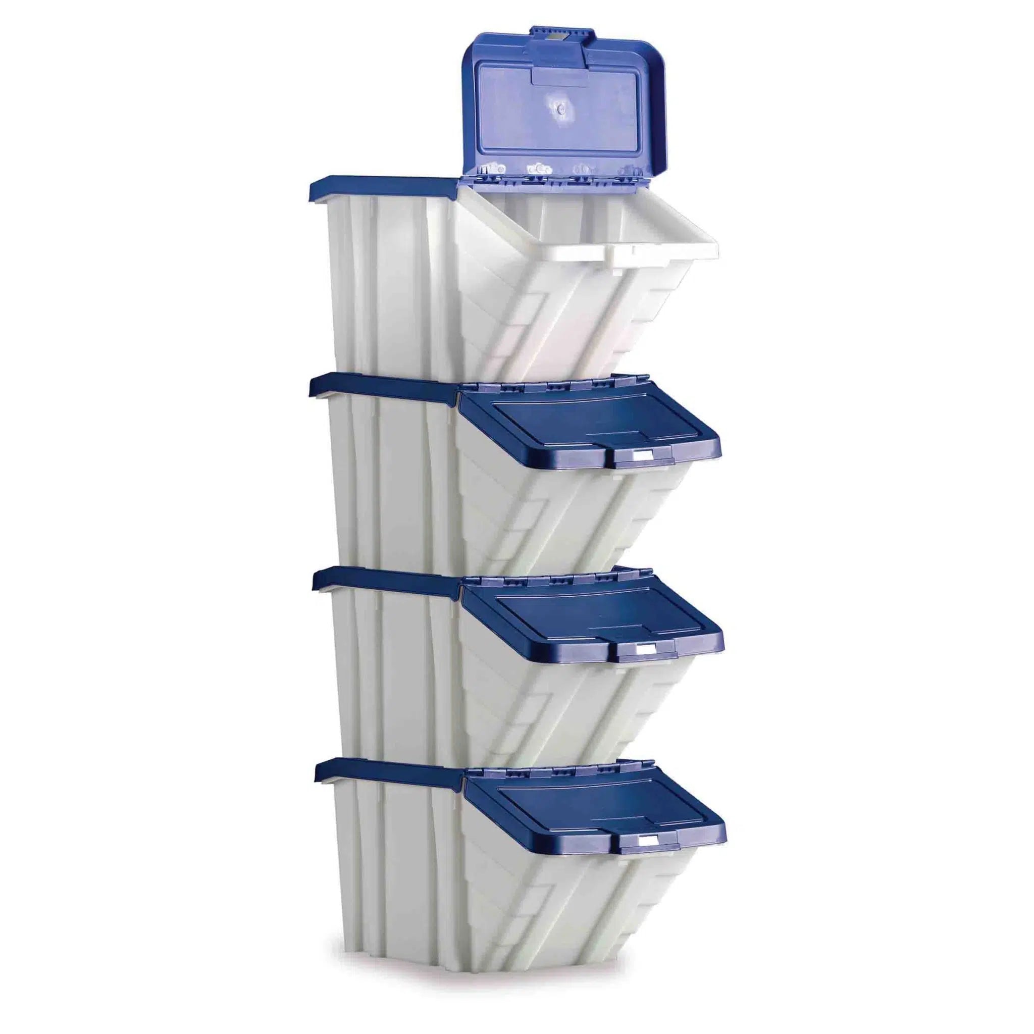 Topstore Multi-functional Containers with Blue Lids