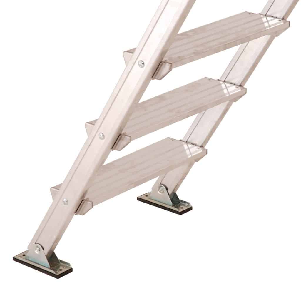 3 Tread Industrial Bridging Platform Steps