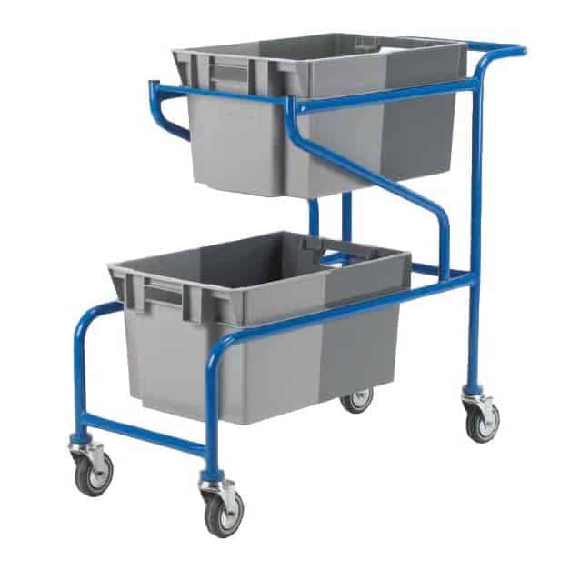 Plastic Container Carrier Trolley