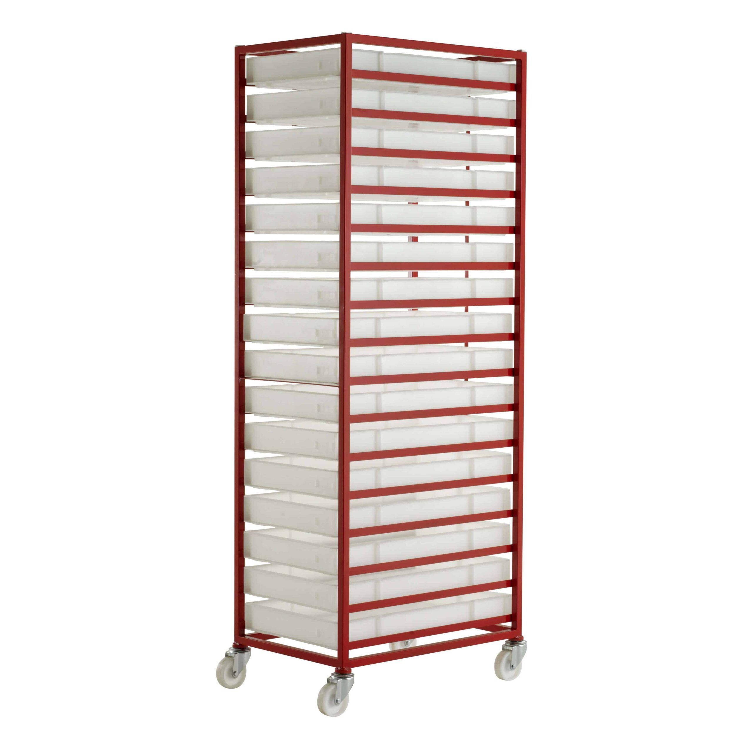 CT16 Mobile Tray Racks | Euro Container Tray Storage