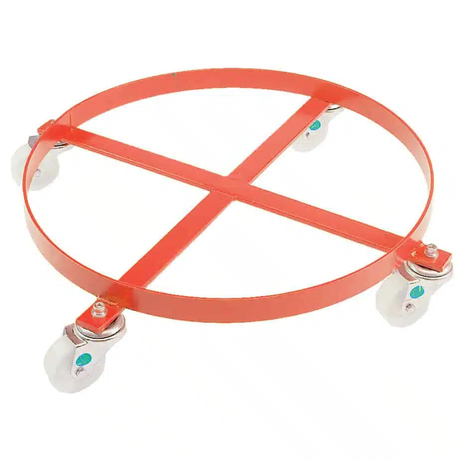 Four Wheeled Circular Drum Dolly
