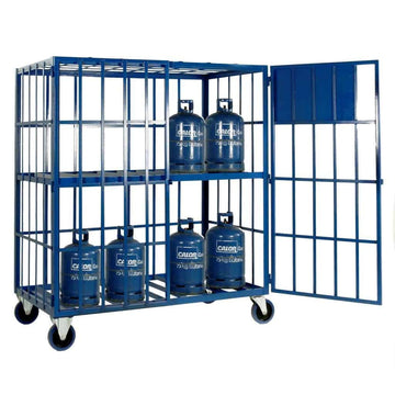 Mobile Calor Cylinder Storage Cage