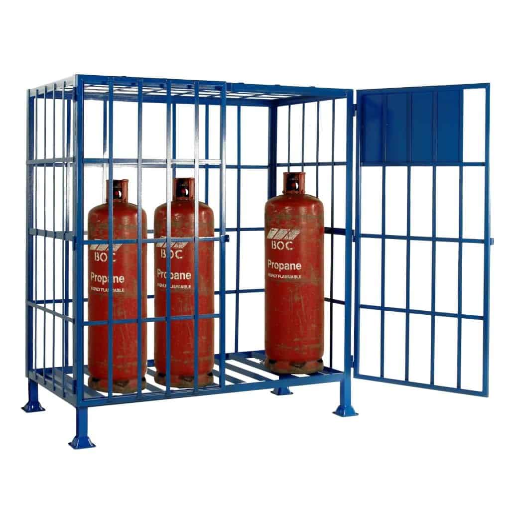 Static Propane Cylinder Storage Cage